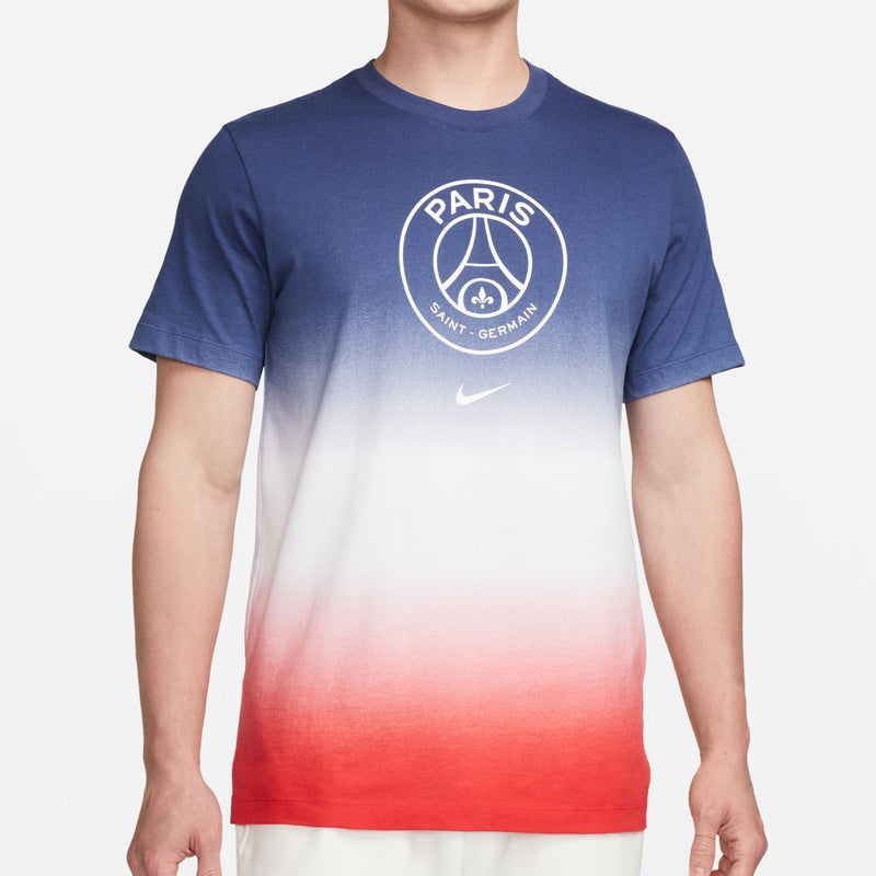 Official PSG Paris Saint-Germain PSG M NK CREST Logo T-Shirt by Nike - new