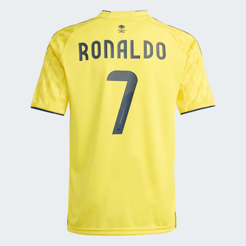 Al Nassr FC 2025/2026 Ronalso 7 Home Kids Replica Jersey Football Soccer by Adidas