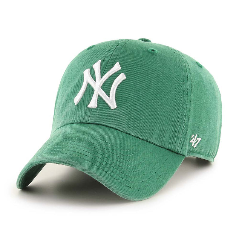 New York Yankees Kelly Green Cap BALLPARK CLEAN UP by 47 - new