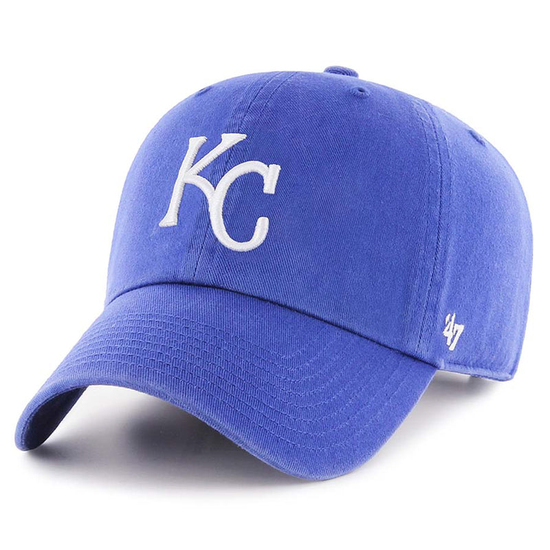 Kansas City Royals Royal 'Cap CLEAN UP Snapback MLB  by 47 Brand - new