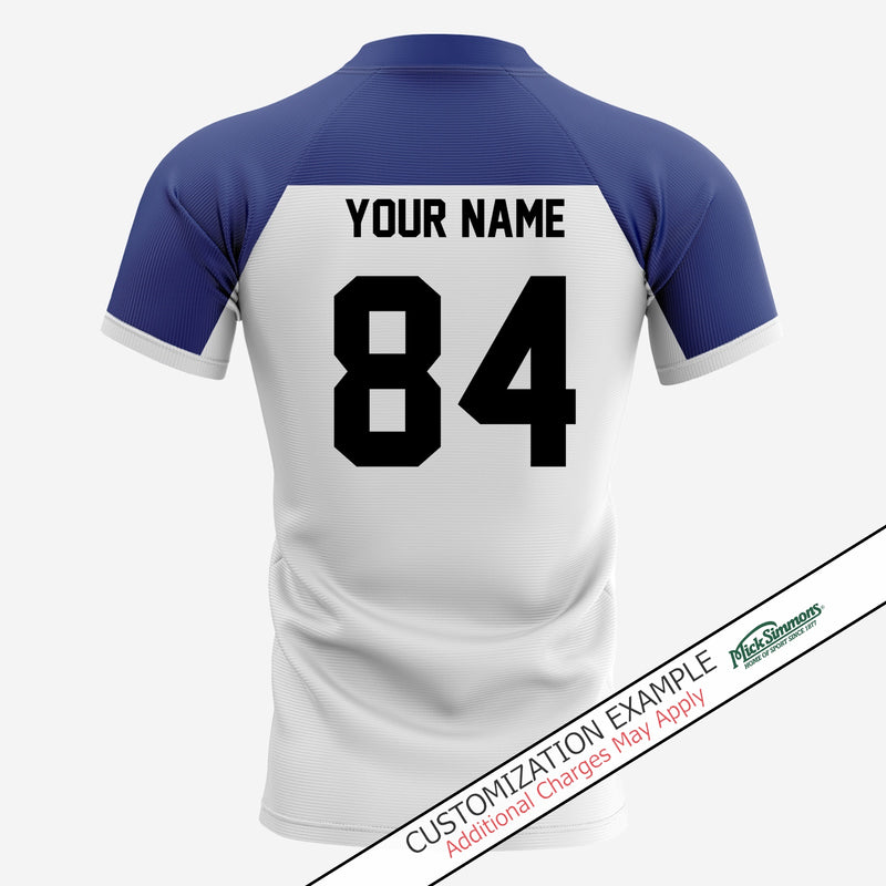 Canterbury Bulldogs Kids Home Supporter Jersey NRL Rugby League by Burley Sekem - new