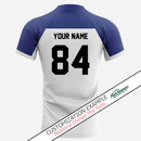 Canterbury Bulldogs Men's Home Supporter Jersey NRL Rugby League by Burley Sekem - new