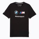 BMW M Motorsport Men's MMS ESS Logo T-Shirt Black by Puma 2 - new