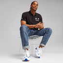 BMW Motorsport Men's MMS Essential Polo Shirt Black by Puma - new