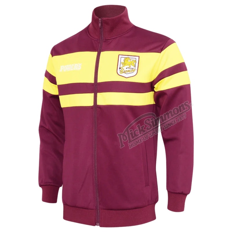 Brisbane Broncos Classic Retro Jacket NRL Rugby League by Tidwell - new