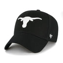 Texas Longhorns Black White Legend MVP Cap Snapback by 47 Brand