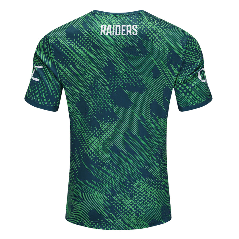 Canberra Raiders 2025 Men's Run Out T-Shirt NRL Rugby League by ISC - new