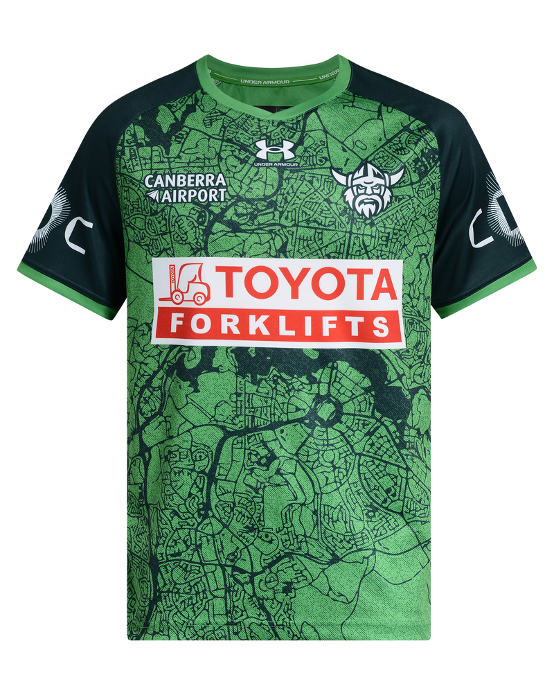 Canberra Raiders 2026 Men's Run Out T-Shirt NRL Rugby League by ISC