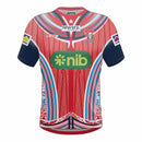 Newcastle Knights 2025 Men's multicultural Warm Up Training T-Shirt NRL Rugby League by Classic - new