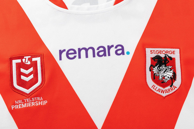 St George Illawarra Dragons 2026 Men's Home Jersey NRL Rugby League by Classic