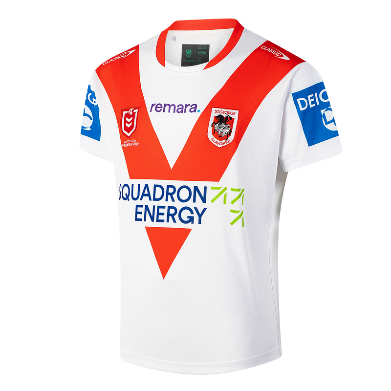 St George Illawarra Dragons 2026 Men's Home Jersey NRL Rugby League by Classic