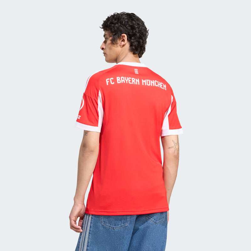 Bayern Munich FC 2025/26 Men's Home Football Jersey by adidas