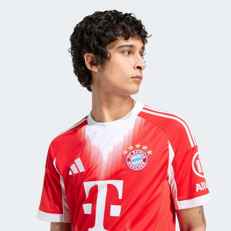Bayern Munich FC 2025/26 Men's Home Football Jersey by adidas
