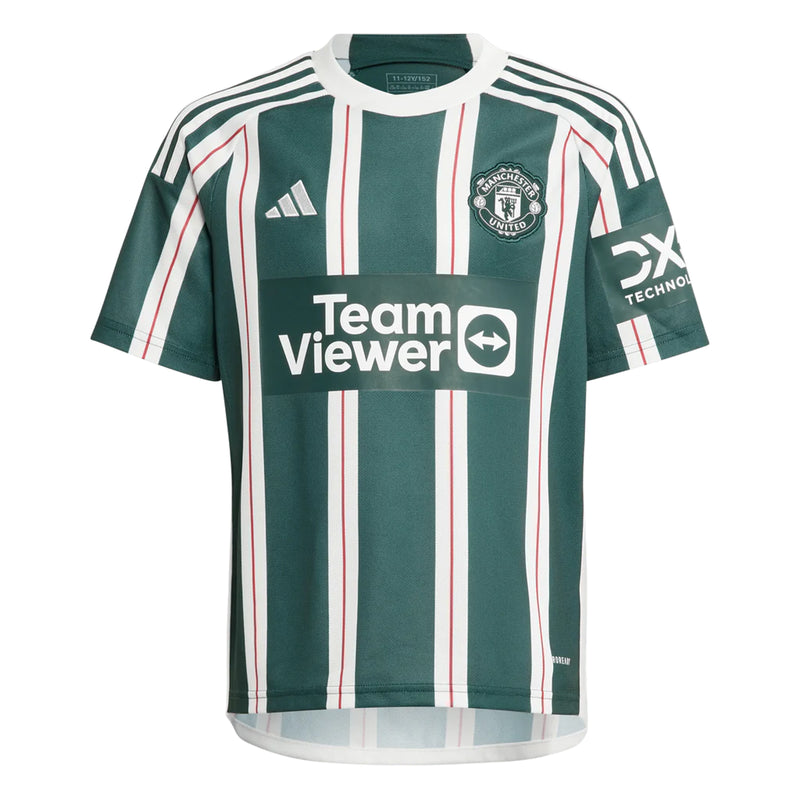Official Manchester United FC 2023/24 Kid's Away Jersey Football Soccer by adidas - new