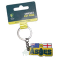 Cricket Australia Ashes 2025/26 Dual Flags Logo Keyring by Trofe Australia - new