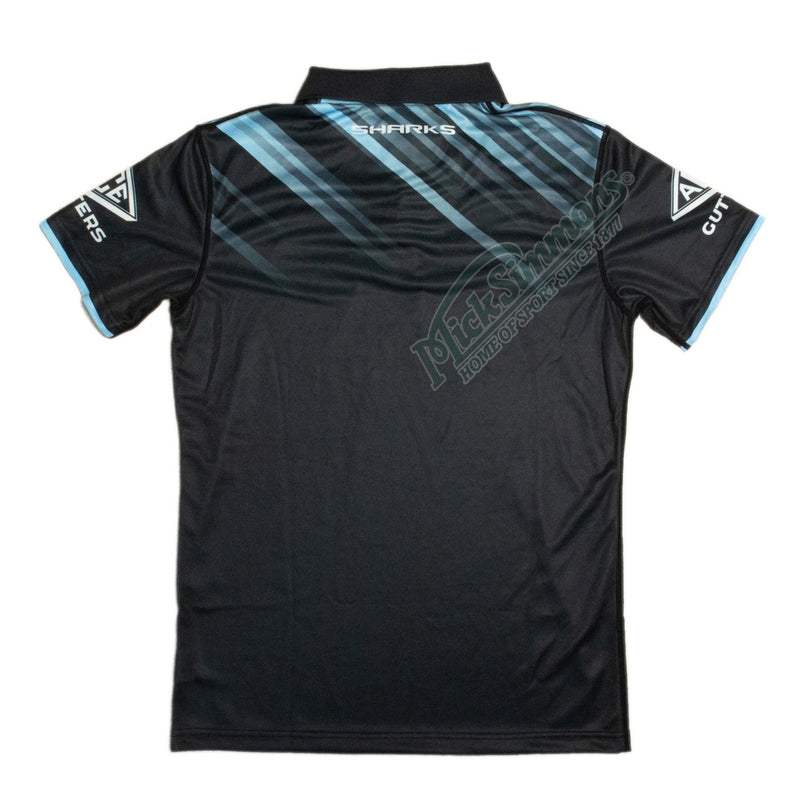 Cronulla Sharks 2024 Men's Media Polo NRL Rugby League by Classic - new