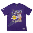 Los Angeles Lakers Champions Vintage NBA Adult T-Shirt by Mitchell & Ness - new