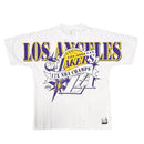 Los Angeles Lakers NBA Adult Champions Vintage Logo T-Shirt by Mitchell & Ness