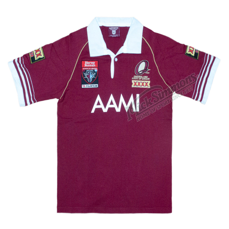 Queensland Maroons 2006 State of Origin NRL Vintage Retro Heritage Rugby League Jersey Guernsey