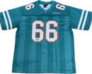 Miami Dolphins NFL Mixed Mesh Replica Jersey With Pressed Number by Majestic