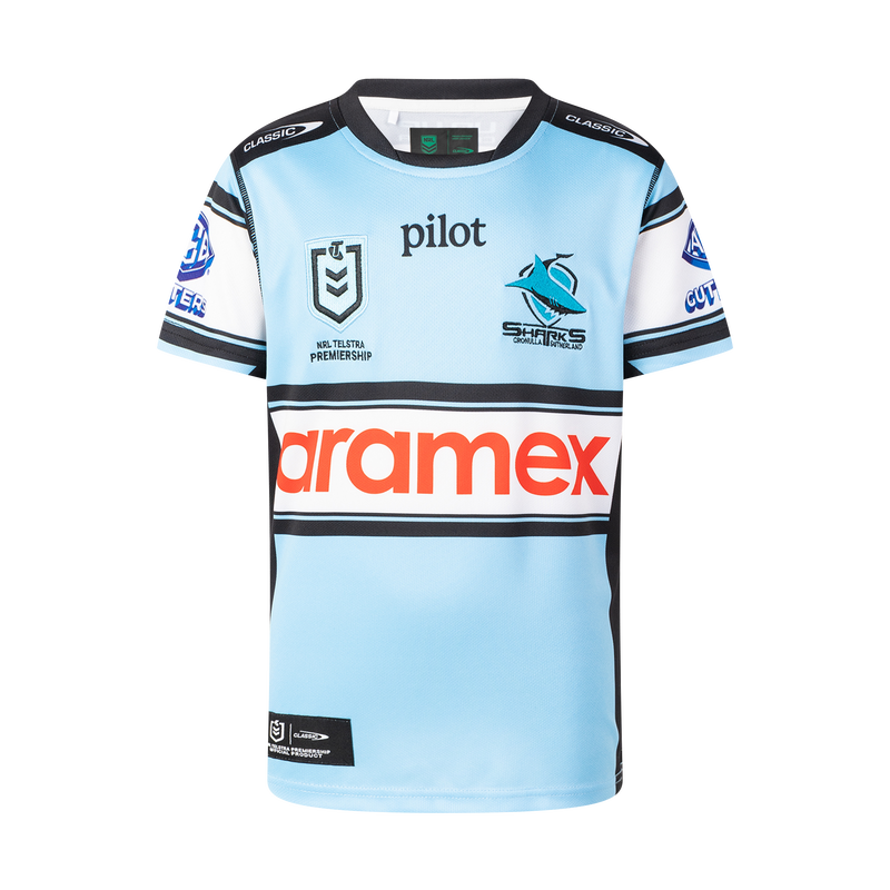 Cronulla Sharks 2026 Kid's Home Jersey NRL Rugby League by Classic