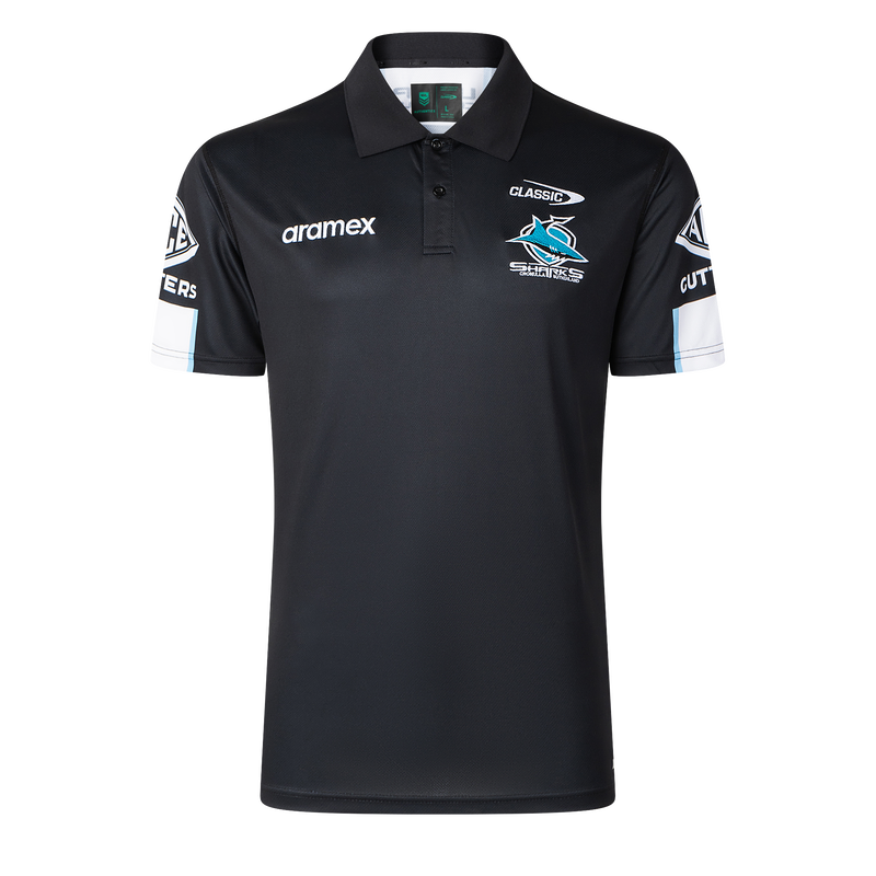 Cronulla Sharks 2026 Men's Media Polo NRL Rugby League by Classic