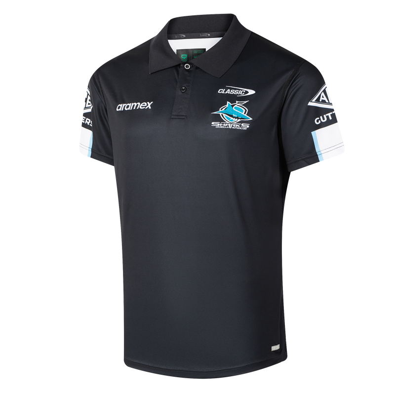 Cronulla Sharks 2026 Men's Media Polo NRL Rugby League by Classic