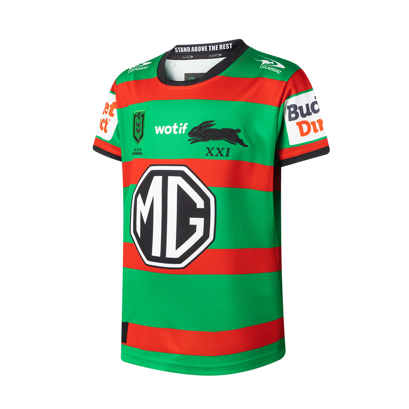 South Sydney Rabbitohs 2026 Kid's Home Jersey NRL Rugby League by Classic