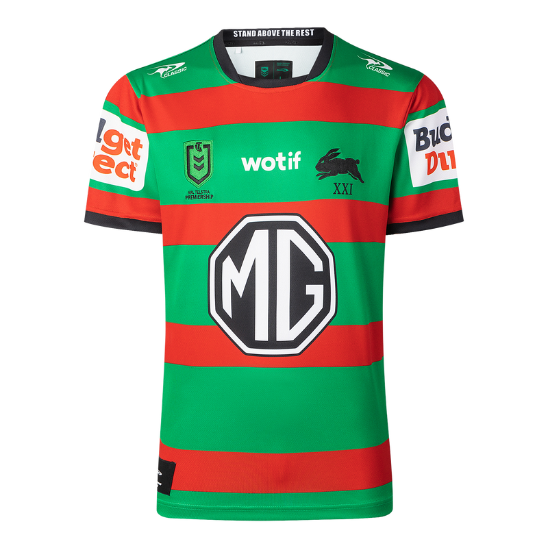 South Sydney Rabbitohs 2026 Men's Home Jersey NRL Rugby League by Classic