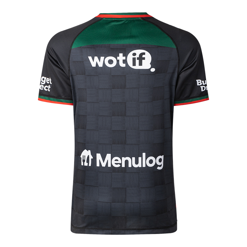 South Sydney Rabbitohs 2026 Men's Pro Training T-Shirt NRL Rugby League Black by Classic