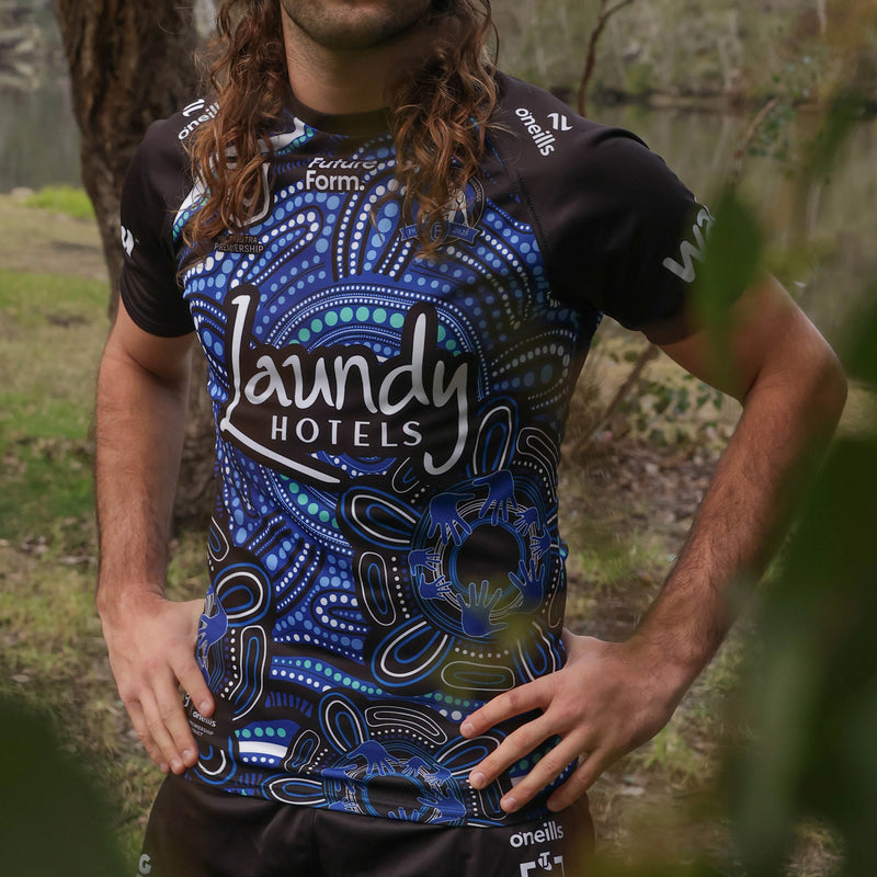 Canterbury Bulldogs 2025 Men's Indigenous Jersey NRL Rugby League by O'Neills