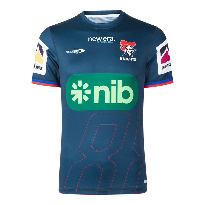 Newcastle Knights 2026 Men's Pro Training T-Shirt NRL Rugby League by Classic