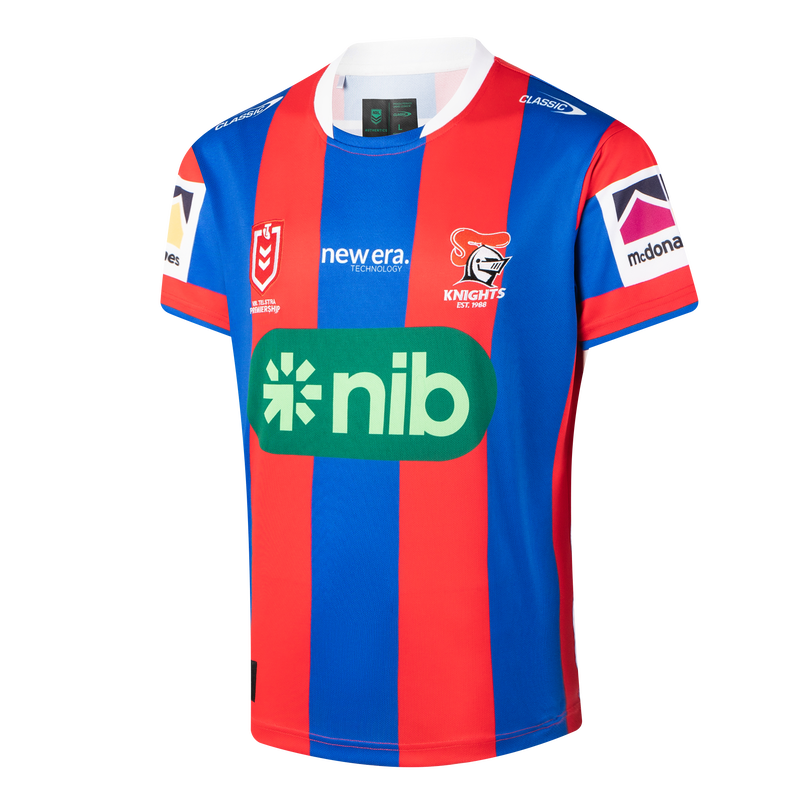 Newcastle Knights 2026 Men's Home Jersey NRL Rugby League by Classic