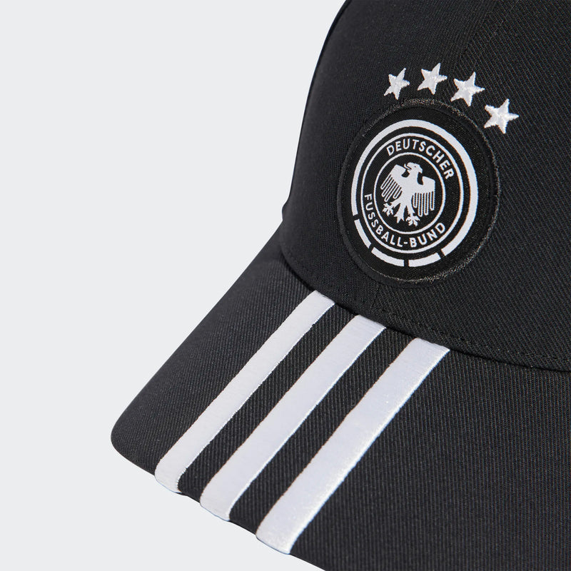 German National DFB 2024/25 Adult Cap HAT Football  Black/White (Soccer) by Adidas - new