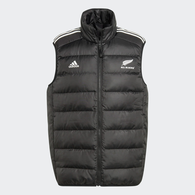 All Blacks 2024/25 Adult Down Vest Rugby Union by adidas - new