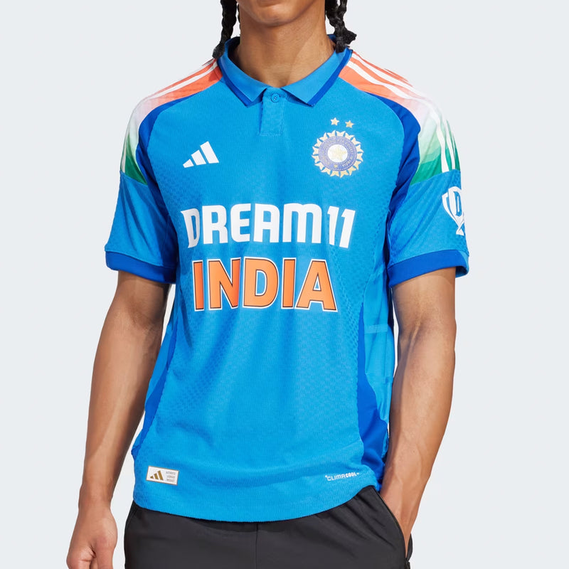India Cricket Blue Home Jersey 2025/26 Men's ODI International Shirt by adidas