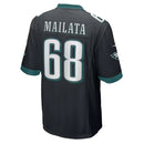 Philadelphia Eagles Official Jordan Mailata Home Game Jersey Black NFL by Nike - new