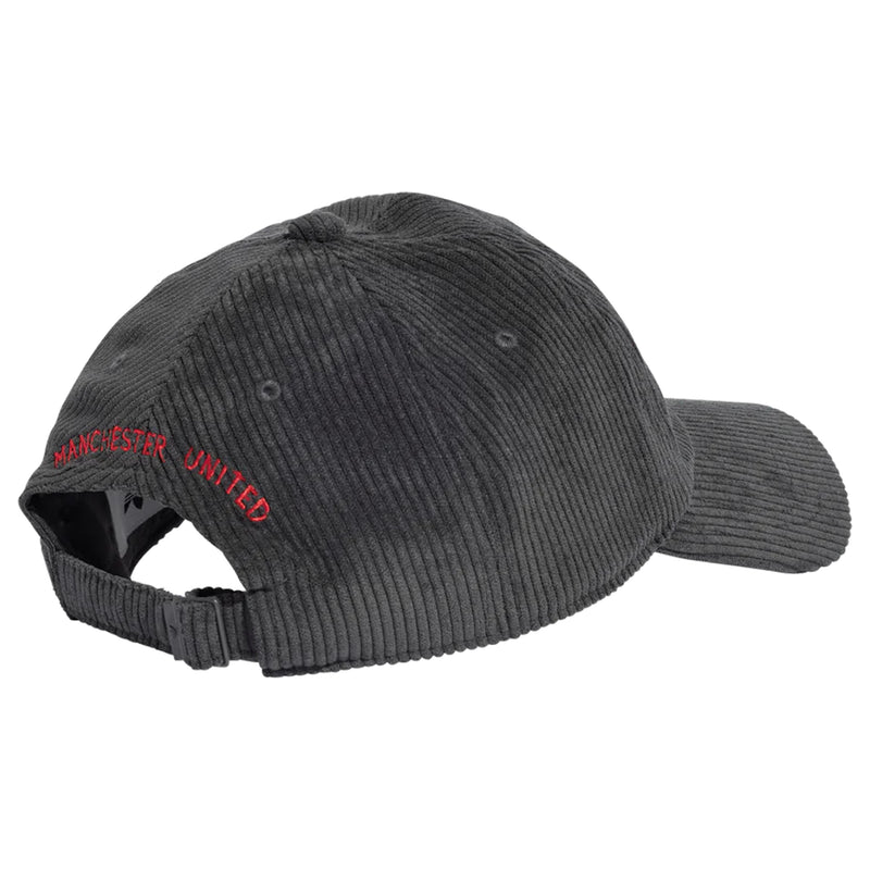 Manchester United Third Corduroy Baseball Cap Footbll Soccer Red By Adidas - new