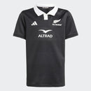 All Blacks 2025/26 Kid's Home Jersey Rugby Union by adidas - new