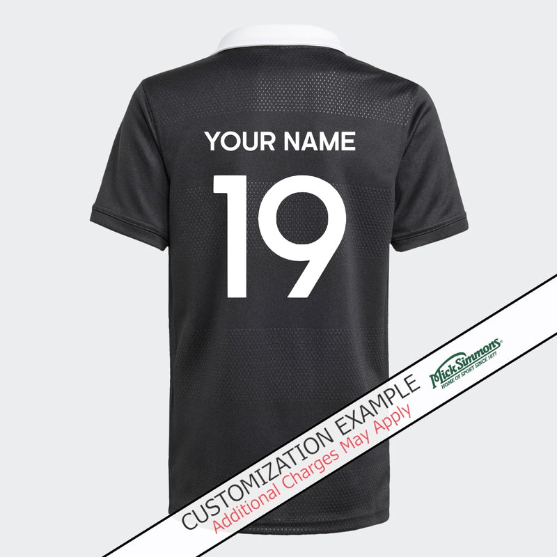 All Blacks 2025/26 Kid's Home Jersey Rugby Union by adidas
