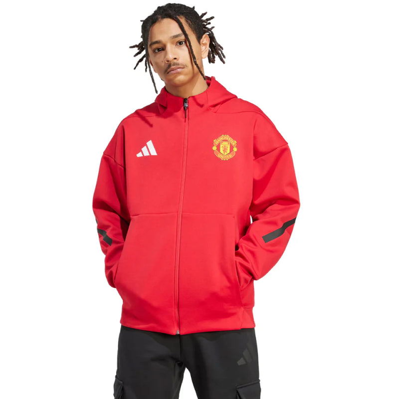 Manchester United FC 2025/26 Anthem Adult Jacket by Adidas - new