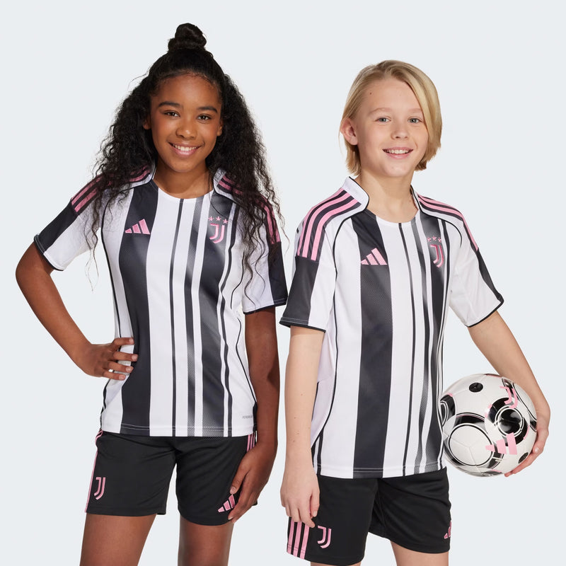 Juventus FC 2025/26 Kid's Replica Home Jersey Football Soccer by Adidas - new