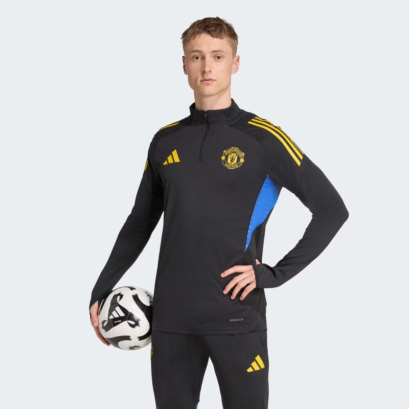 Manchester United FC 2025/26 EU Training (1/4 ZIP) Top Jacket by Adidas - new