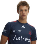 Sydney Roosters 2026 Official Men's Training T-Shirt NRL Rugby League by Adidas