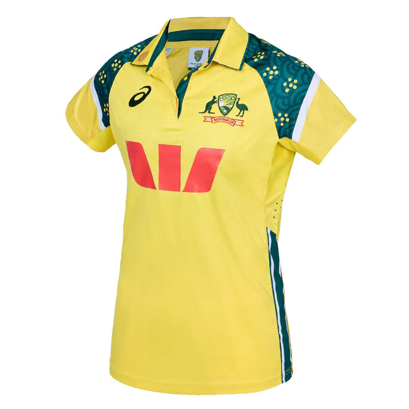 Cricket Australia 2025/26 Womens ODI Home Shirt by Asics