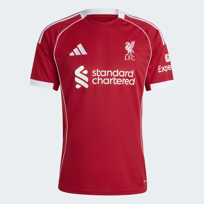 Liverpool FC 2025/26 Men's Home Jersey Football Soccer by adidas - new