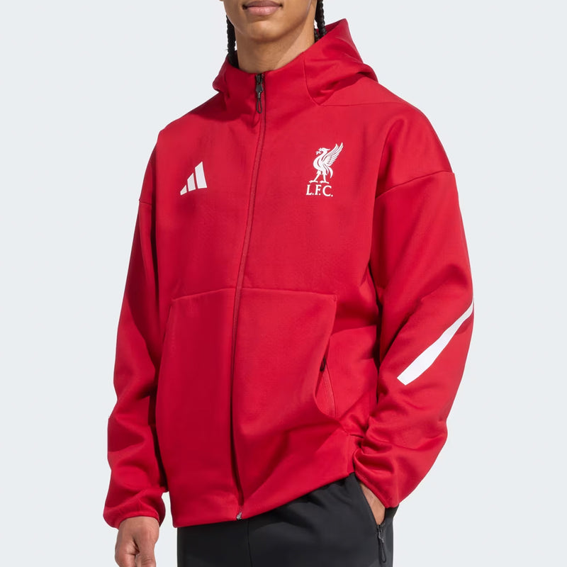Liverpool F.C. 2025/26 Anthem Jacket Football Soccer by Adidas - new
