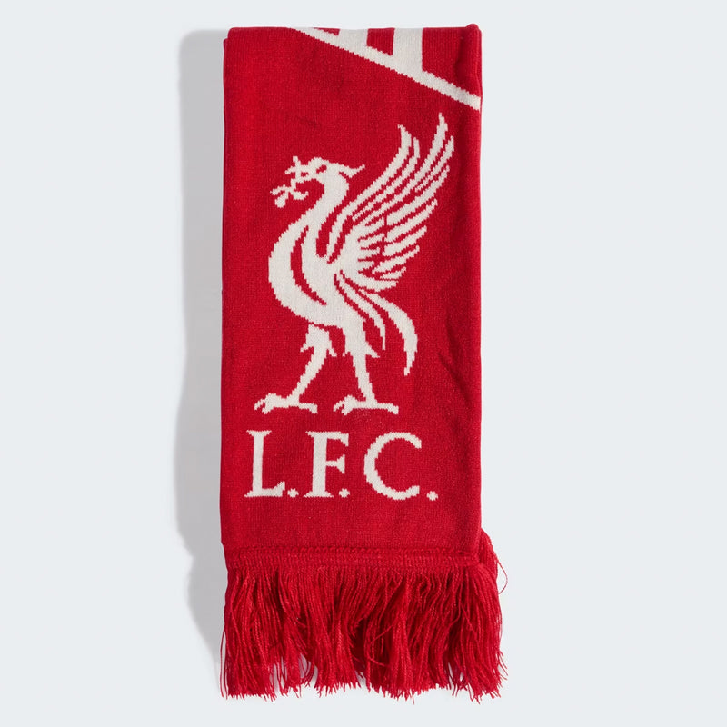 Liverpool FC 2025/26 Official Scarf Football Soccer by adidas - new