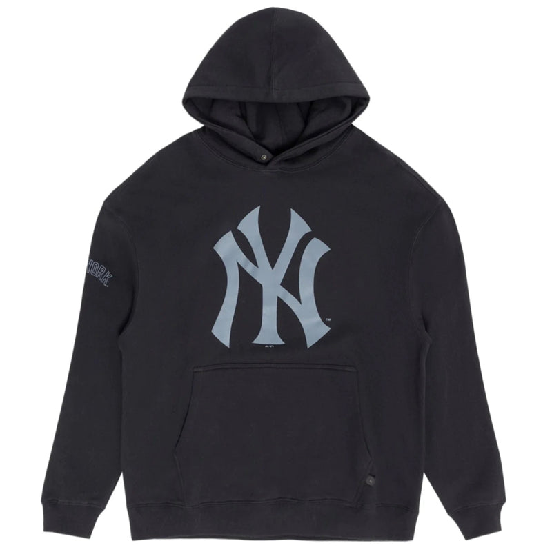 New York Yankees Tonals Stark Team Hoodie MLB By Majestic - new