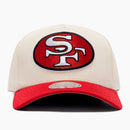 San Francisco 49ers Pro Pinch Snapback NFL by Mitchell & Ness - new